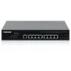 Intellinet 10 prievadų L2+ pilnai valdomas PoE++ jungiklis su 8 Gigabit eterneto prievadais ir 2 SFP jungtimis