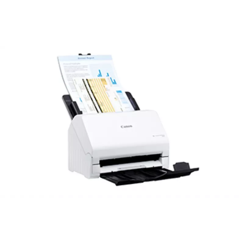 Canon imageFORMULA R30 stalinis dokumentų skaitytuvas be tvarkyklių, 216 x 356 mm, 600 x 600 DPI, ADF + lakštų padavimas, baltas, CIS, RGB LED