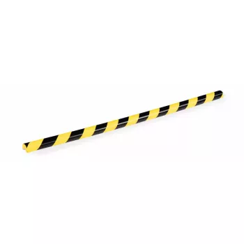 Durable C25R poliuretano juosta juoda-geltona apvali 1000 mm