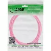 InLine 74902M tinklo kabelis, 2 m, Cat6a, S/FTP, magentinis