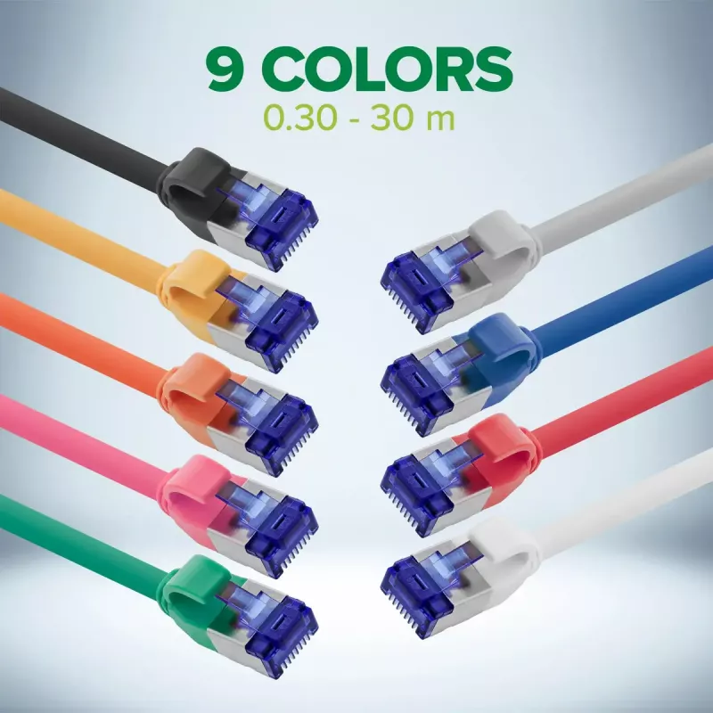 InLine 74901R tinklo kabelis raudonas 10 m Cat6a S/FTP (S-STP)