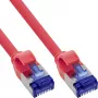 InLine 74901R tinklo kabelis raudonas 10 m Cat6a S/FTP (S-STP)