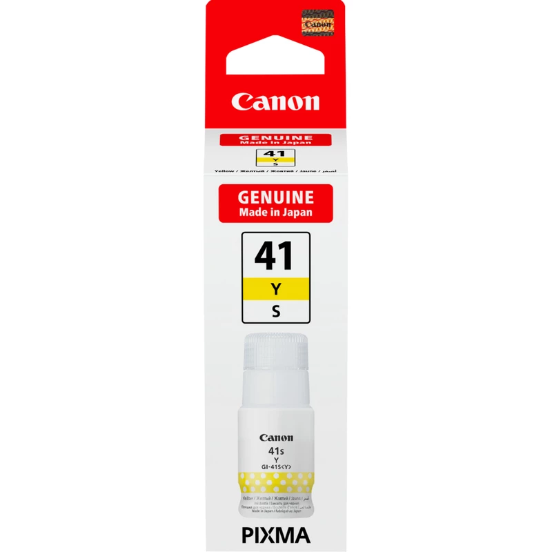 Canon GI-41S Y rašalo kasetė 1 vnt. Originali Geltona