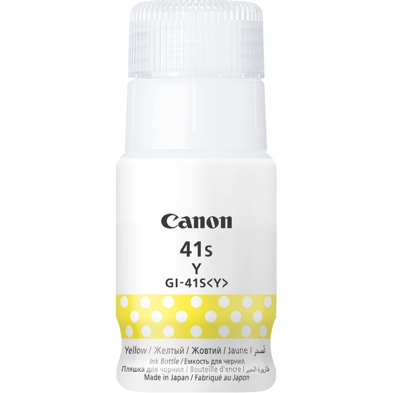 Canon GI-41S Y rašalo kasetė 1 vnt. Originali Geltona
