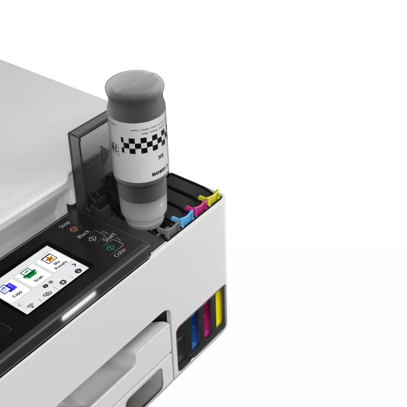 Daugiafunkcis rašalinis spausdintuvas Canon MAXIFY GX1050 – A4, spalvotas, 600 x 1200 DPI, Wi‑Fi, Ethernet, dvipusis spausdinimas