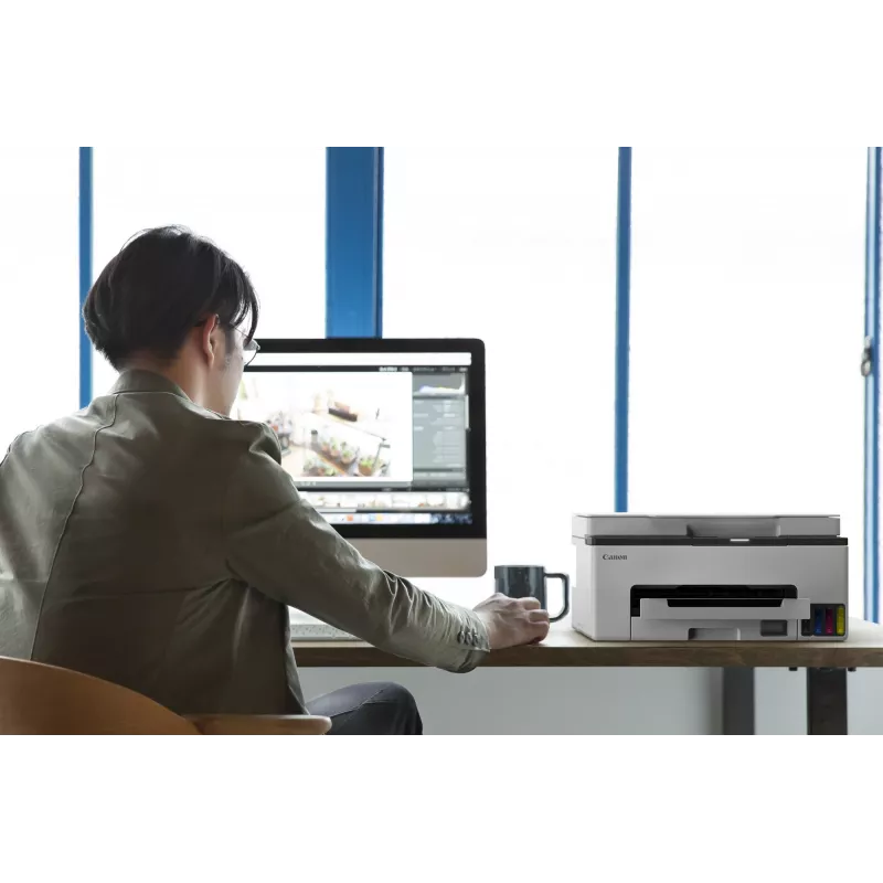 Daugiafunkcis rašalinis spausdintuvas Canon MAXIFY GX1050 – A4, spalvotas, 600 x 1200 DPI, Wi‑Fi, Ethernet, dvipusis spausdinimas