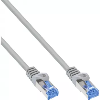 InLine 72605 tinklo kabelis pilkas 5 m Cat6a S/FTP (S-STP)