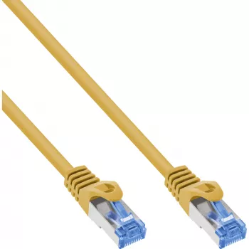 InLine 72633Y tinklo kabelis geltonas 0,3 m Cat6a S/FTP (S-STP)