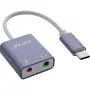 Garso adapteris InLine 33051F USB Type-C pilka 42x30x12mm