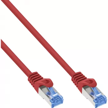 InLine 72603R tinklo kabelis raudonas 3 m Cat6a S/FTP (S-STP)