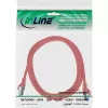InLine 72601R tinklo kabelis raudonas 1 m Cat6a S/FTP (S-STP)
