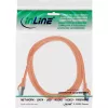 InLine 72633O tinklo kabelis oranžinis 0,3 m Cat6a S/FTP (S-STP)