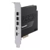 ASUS ThunderboltEX 5 išplėtimo kortelė — PCIe 4.0, Intel JHL9580, Mini DisplayPort, USB 2.0, 120 Gbit/s
