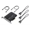 ASUS ThunderboltEX 5 išplėtimo kortelė — PCIe 4.0, Intel JHL9580, Mini DisplayPort, USB 2.0, 120 Gbit/s