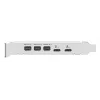 ASUS ThunderboltEX 5 išplėtimo kortelė — PCIe 4.0, Intel JHL9580, Mini DisplayPort, USB 2.0, 120 Gbit/s