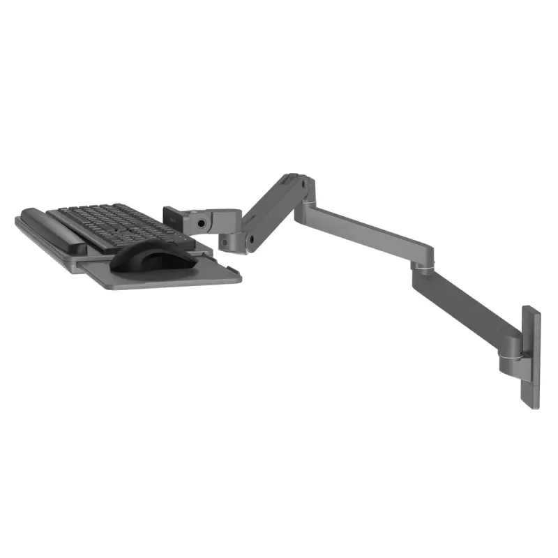 Ergotron LX Pro sieninis klaviatūros laikiklis tamsiai pilkas, maksimalus svoris 2,3 kg