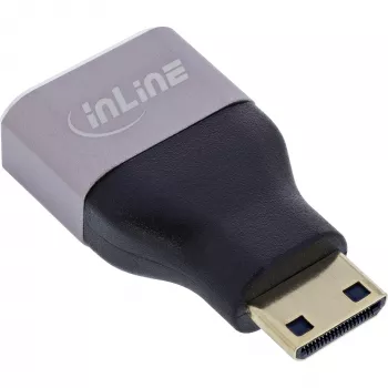 InLine 17991C lyties keitiklis HDMI A į Mini HDMI C juodas, pilkas