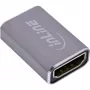 HDMI lyties keitiklis InLine 17991A pilkas su auksuotais kontaktais