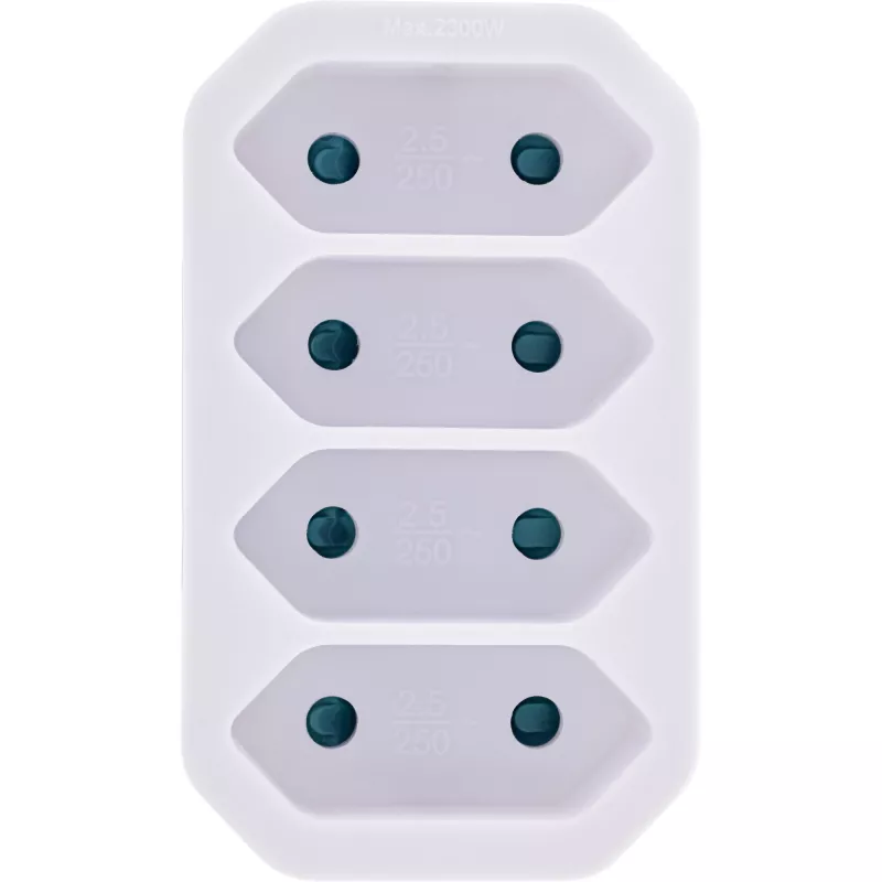 InLine 16471E maitinimo adapteris iš C į F lizdą baltas