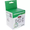 Maitinimo lizdo adapteris F tipas InLine 16471C 2x C tipas + F tipas baltas