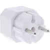 Maitinimo lizdo adapteris C tipo kištuku, tipas F, baltas, InLine 16471D