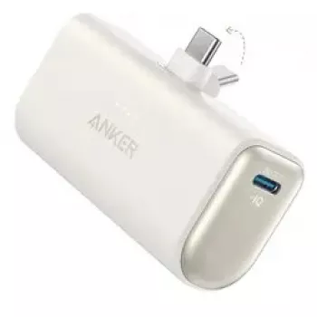 Power bank Anker A1653021, 5 mAh, Power Delivery, 2× USB-C, 18 W, 3 A, Smėlinė