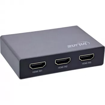 HDMI jungiklis InLine 65020 3 prievadai 8K 60Hz HDCP 2.3