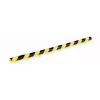Durable S32R plastikinis apvalus juodas geltonas 1000 mm