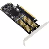 InLine 76660T PCIe kortelė M.2 NVMe, M.2 SATA ir mSATA