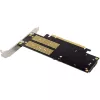 InLine 76660T PCIe kortelė M.2 NVMe, M.2 SATA ir mSATA
