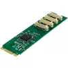 InLine 76660W vidinis nuoseklus adapteris M.2 vyriškas ASIX AX99100 4 Gbit/s