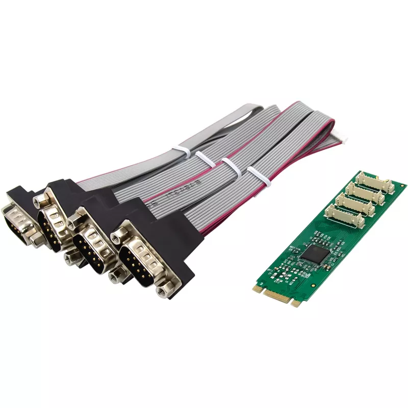 InLine 76660W vidinis nuoseklus adapteris M.2 vyriškas ASIX AX99100 4 Gbit/s