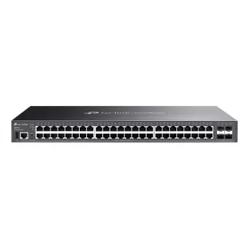 TP-Link Omada SG5452X tinklo jungiklis Valdomas L3 Gigabit Ethernet (10/100/1000) Juodas