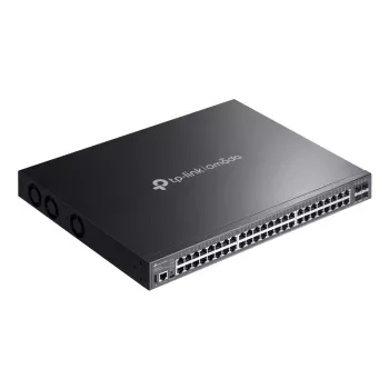 TP-Link Omada SG5452XMPP valdomas L3 tinklo jungiklis su PoE, 48 prievadai, 4x 10Gb SFP+, juodas