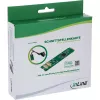 InLine 76660X vidinis nuoseklus adapteris M.2 vyriškas 4 Gbit/s