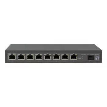 LevelOne GEP-0925 tinklo jungiklis Nevaldomas 2.5G Ethernet (100/1000/2500) PoE juodas