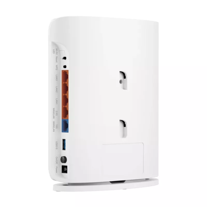 Belaidis maršrutizatorius TP-Link Archer BE450 — Dviejų juostų (2,4/5 GHz), Wi-Fi 7, Multi-Gigabit Ethernet, 5x LAN, USB, baltas