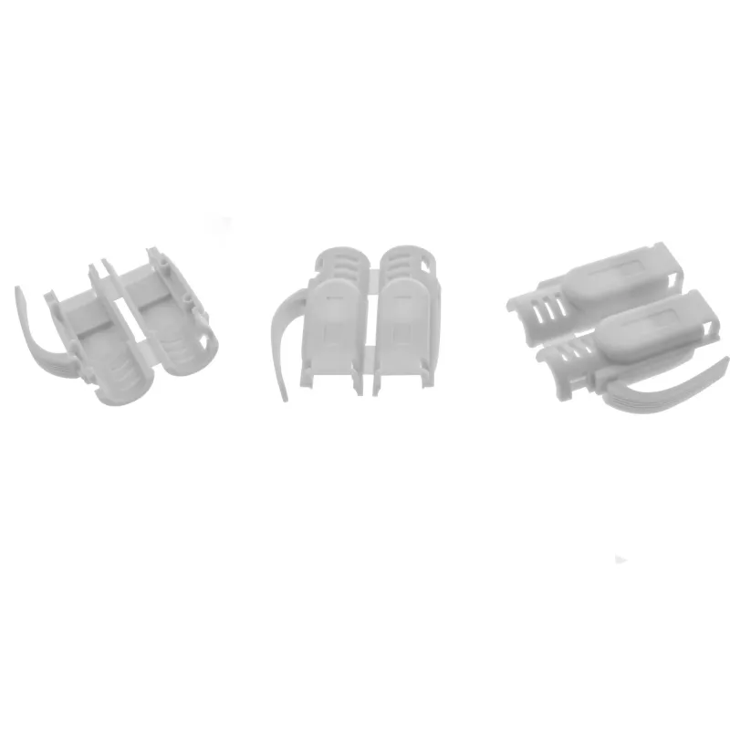 InLine RJ45 jungtis Cat.6A ekranuota, 3 dalių, pilka, 10 vnt. pakuotė