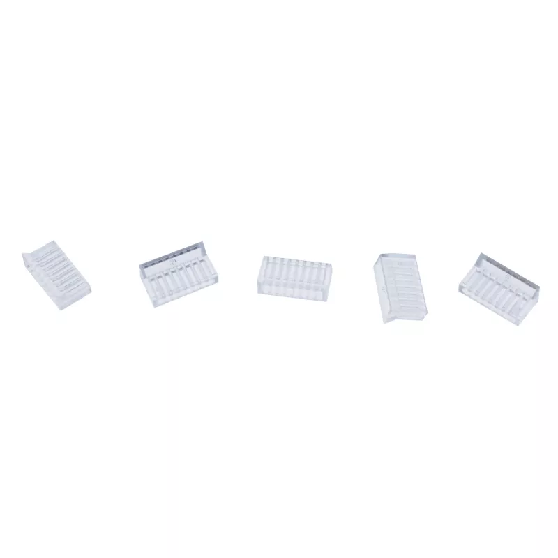 InLine RJ45 jungtis Cat.6A ekranuota, 3 dalių, juoda, 10 vnt. pakuotė
