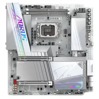 Pagrindinė plokštė Gigabyte AORUS Z890 TACHYON ICE - Z890 mikroschemų rinkinys - LGA1851 - E-ATX
