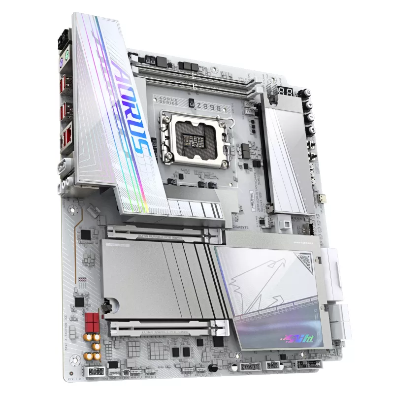 Pagrindinė plokštė Gigabyte AORUS Z890 TACHYON ICE - Z890 mikroschemų rinkinys - LGA1851 - E-ATX