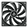 Ventiliatorius ARCTIC Freezer F12 PWM 120 mm 230-1350 RPM 0,3 sone Juodas