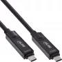 InLine 35799I USB kabelis USB 3.2 Gen 2 (3.1 Gen 2) 10 m USB C juodas