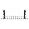 Kabelių tvarkymo grotelės 60 cm InLine 23190G tvirtinimui prie stalo su sraigtiniais spaustukais, juodos