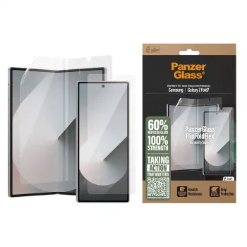 PanzerGlass apsauginis stiklas Samsung Galaxy Z Fold7 – atsparus įbrėžimams ir smūgiams