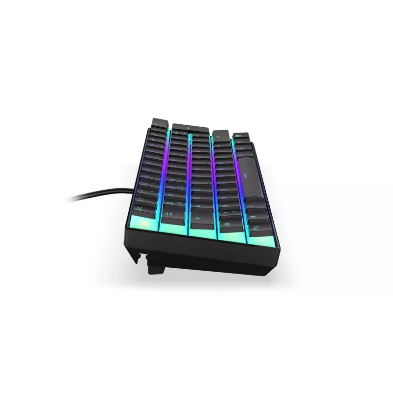 Žaidimų klaviatūra ENDORFY Thock Compact RF Wireless USB QWERTZ 61 klavišų RGB LED