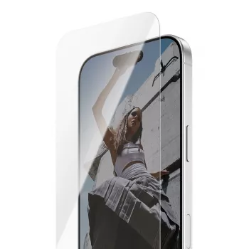 Apsauginis stiklas PanzerGlass SAFE by iPhone 17 / iPhone 17 Pro / iPhone 16 Pro – Ultra-Wide Fit, grūdintas stiklas, 10 vnt. pakuotė