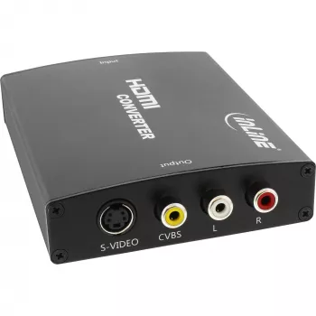 InLine HDMI į S-Video keitiklis + RCA garso keitiklis