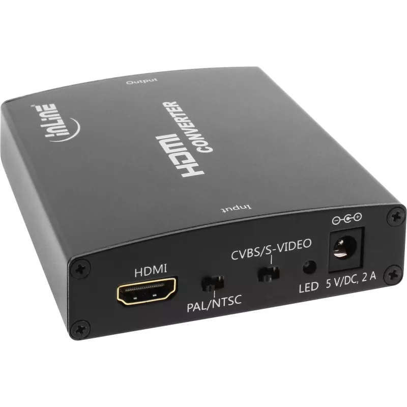 InLine HDMI į S-Video keitiklis + RCA garso keitiklis