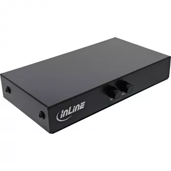 InLine VGA jungiklis mechaninis 2 prievadų 15 kontaktų Sub-D HD 1920 x 1440